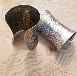 Silver Cuff Bracelets